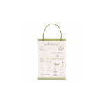 30cm Happy Camper Caravan Rules Hanging Sign